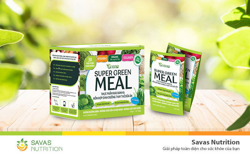 Grenio Super Green Meal đem lại vóc dáng cân đối và sức khỏe dồi dào