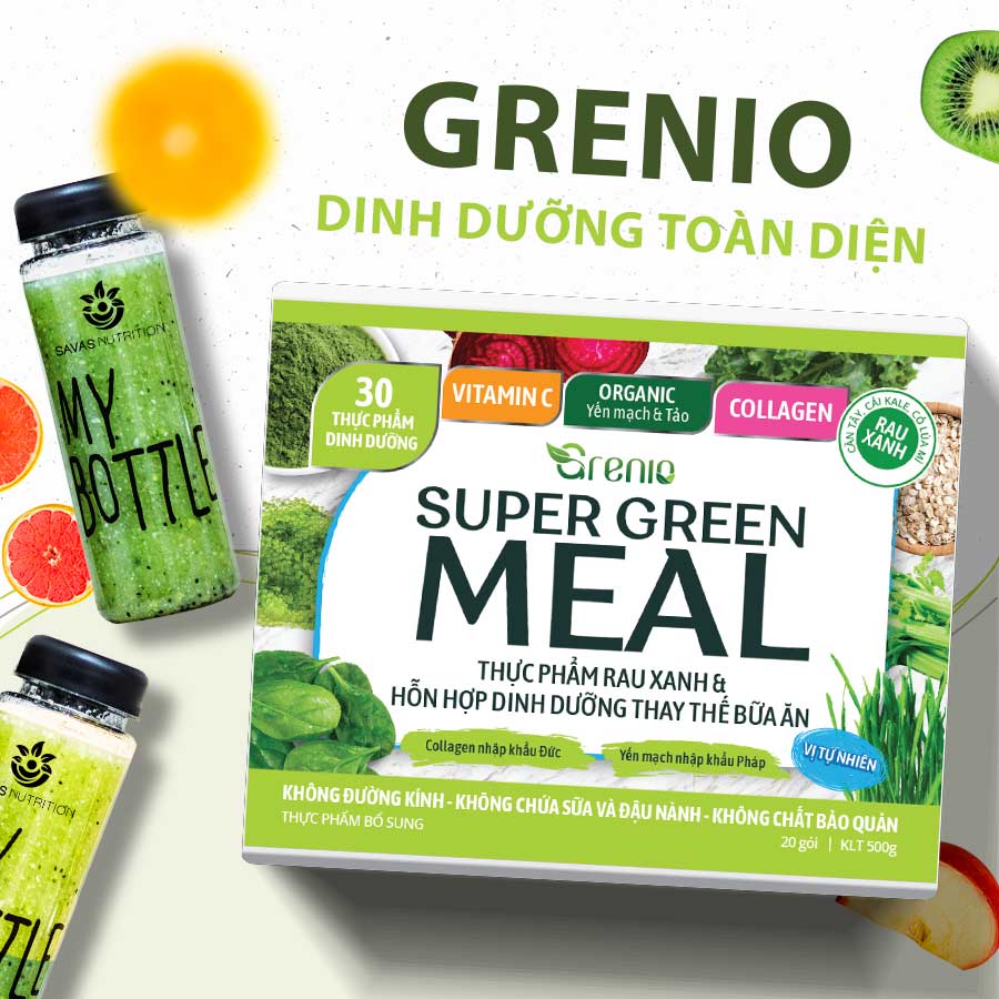 Grenio - Bữa ăn điều chỉnh cân nặng