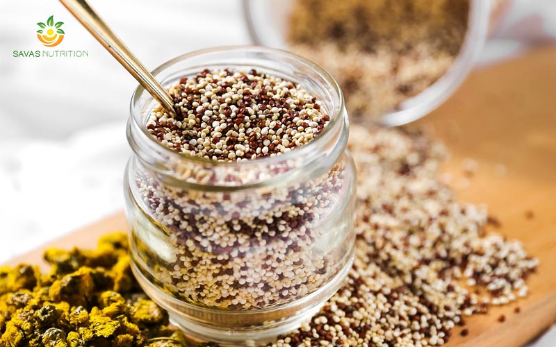 Hạt quinoa có nhiều hợp chất tốt cho sức khỏe 