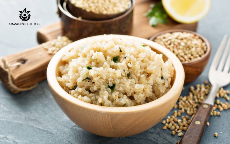 Hạt quinoa thay thế tinh bột trong cơm 